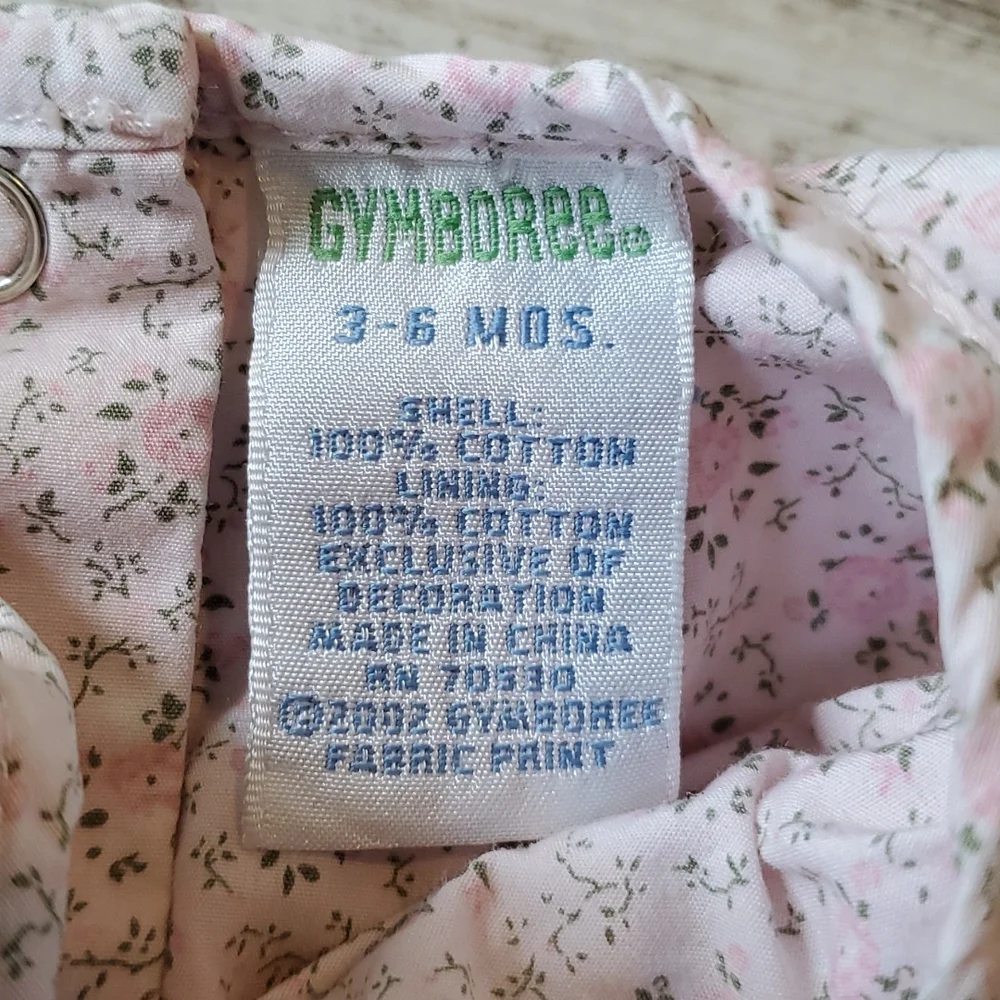 Girls Gymboree dress size 3-6 months 2002.